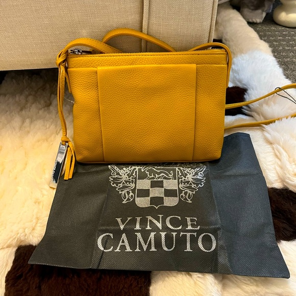 COPY - NWT - Vince Camuto Dania Crossbody bag, turmeric color - Picture 1 of 13
